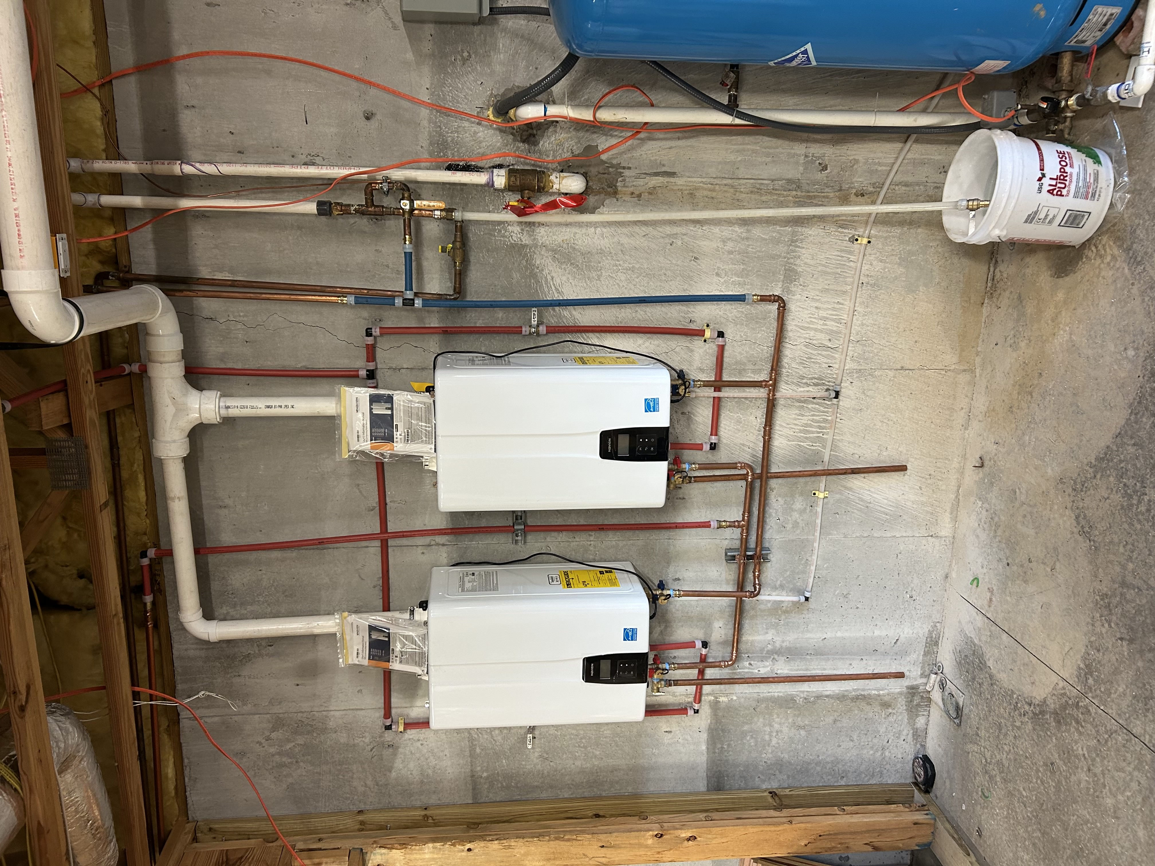 Navien single tankless water heater